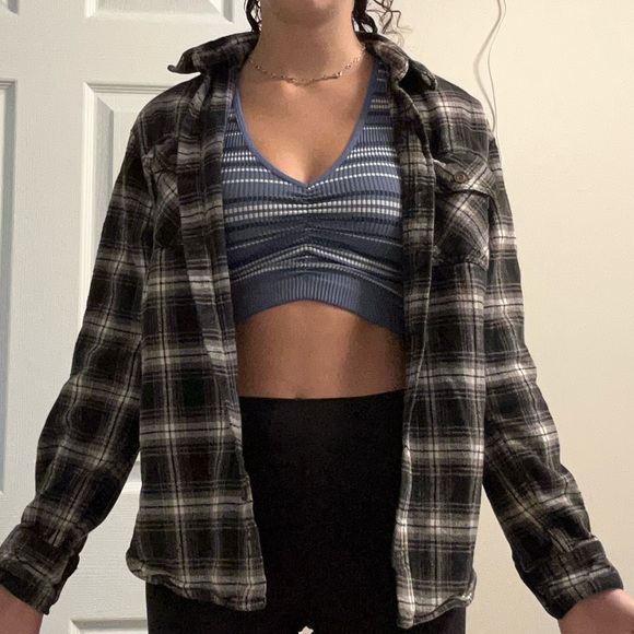 Lightweight plaid winter coat - Picture 7 of 8